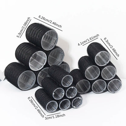6PCS Heatless Self-Grip Curling Rods – No Heat Needed