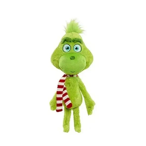 HOT 2026 New Christmas Grinch Plush Toy Green Haired Monster Children's Christmas Cartoon Gift Doll