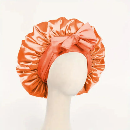 Satin Bonnet Silk Bonnet Adjustable For Sleeping
