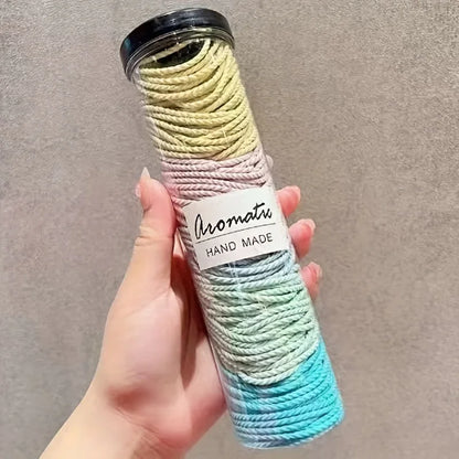 100pcs Seamless Hair Rings Elastic Hair Ties