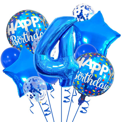 Number Balloon Party Decoration