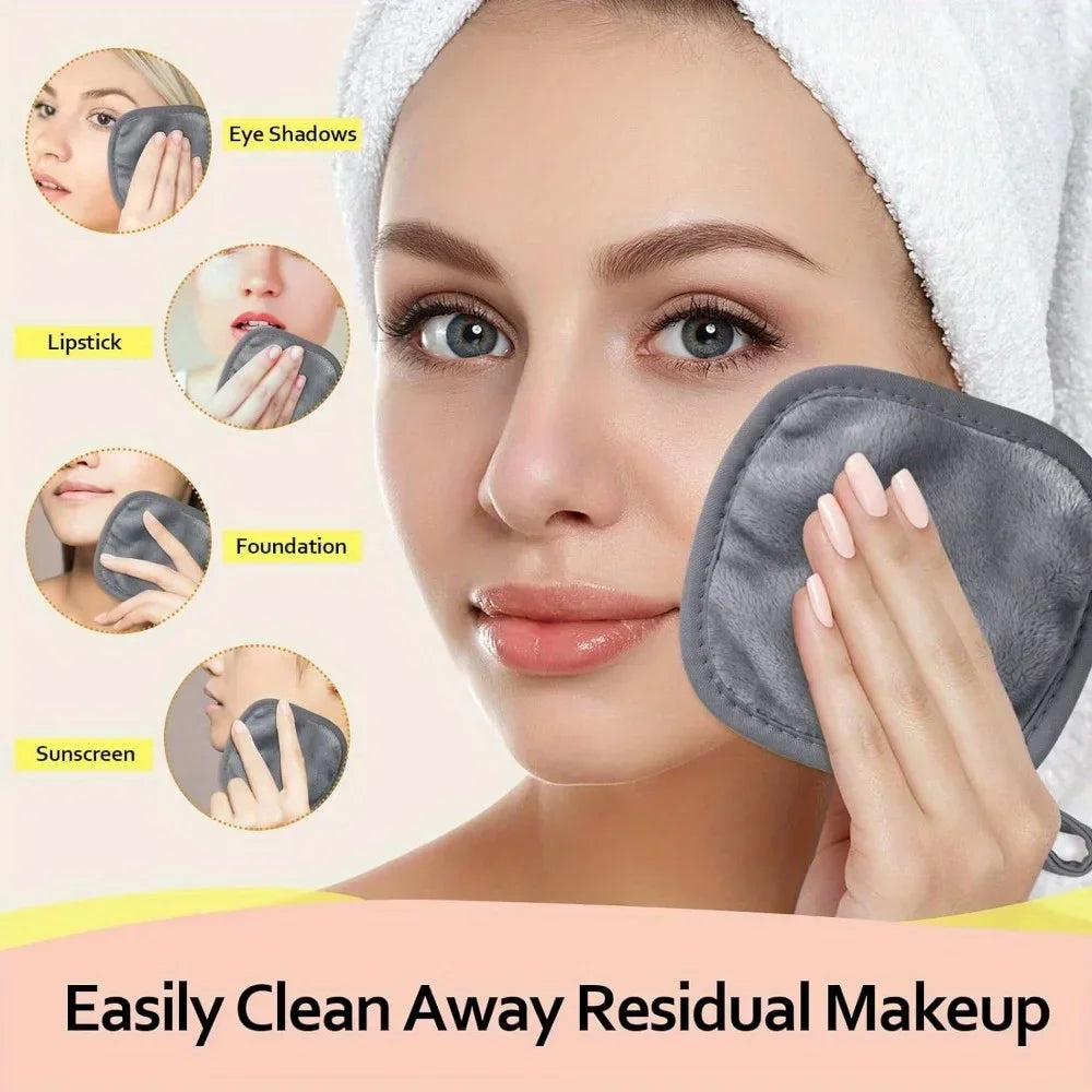 12PCS Makeup Remover Pads Reusable Pads