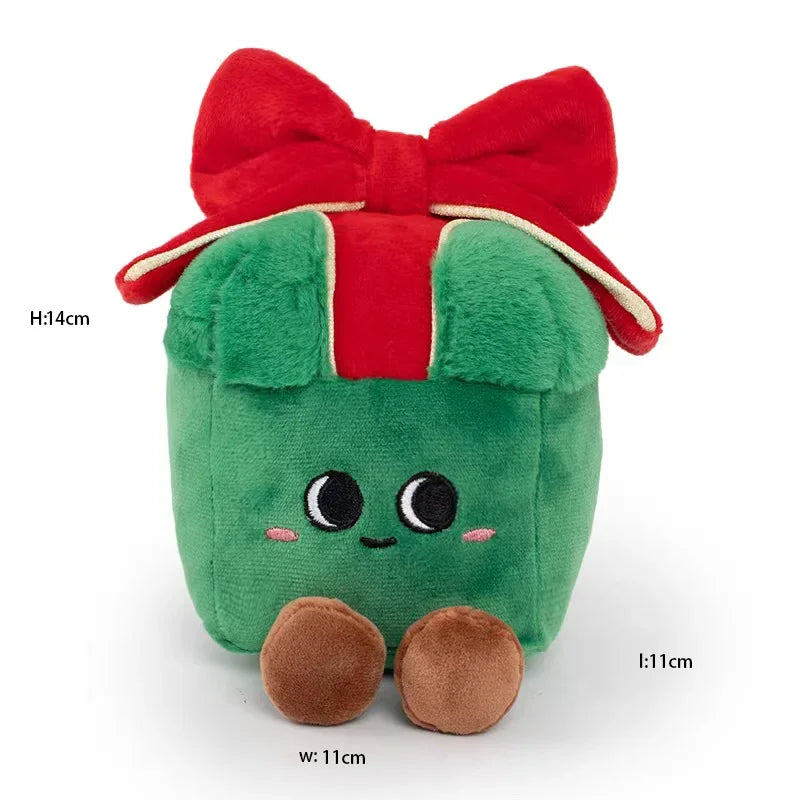 Exquisite Christmas Decoration Plush Toys Christmas Tree wreath Gingerbread Man Soft Plush Filling Party Decoration Gifts