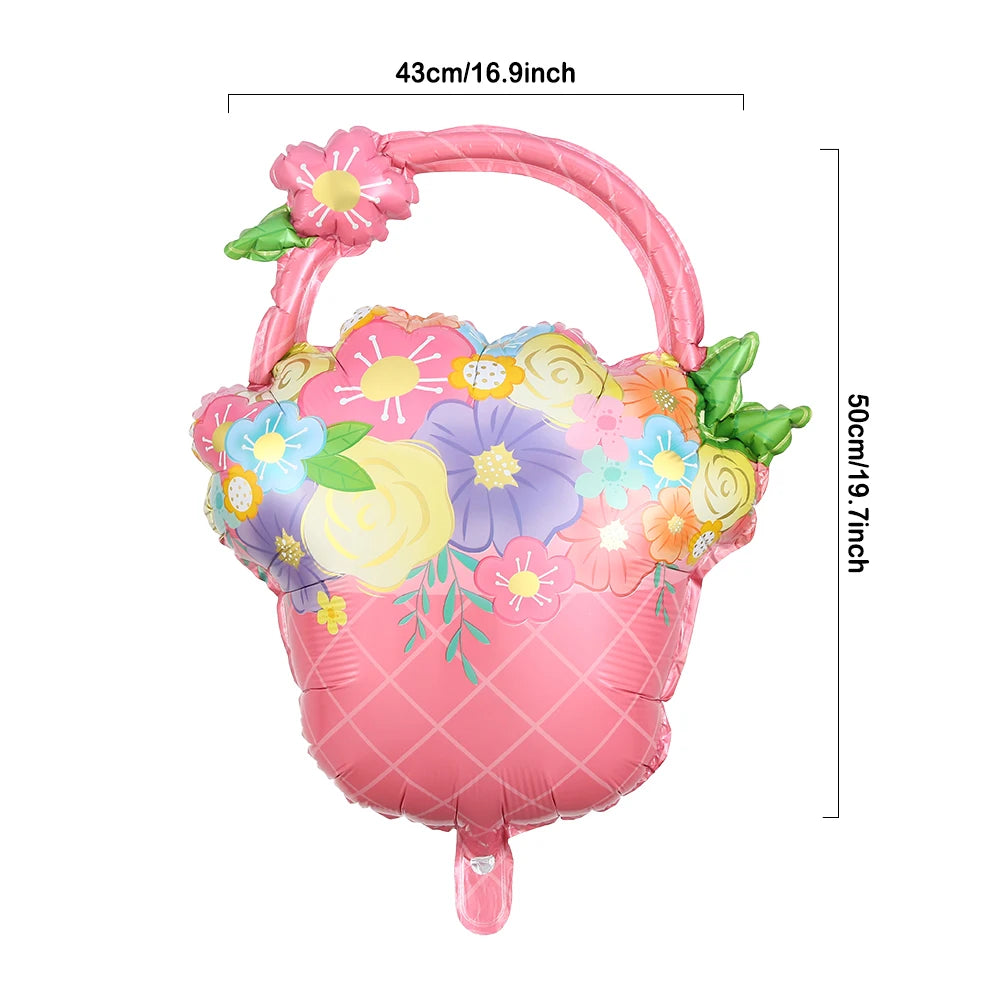 Princess Birthday Party Decor Pink Castle Carriage Crown Cat Birthday Cake Foil Balloon Girl Birthday Baby Shower Party Supplies