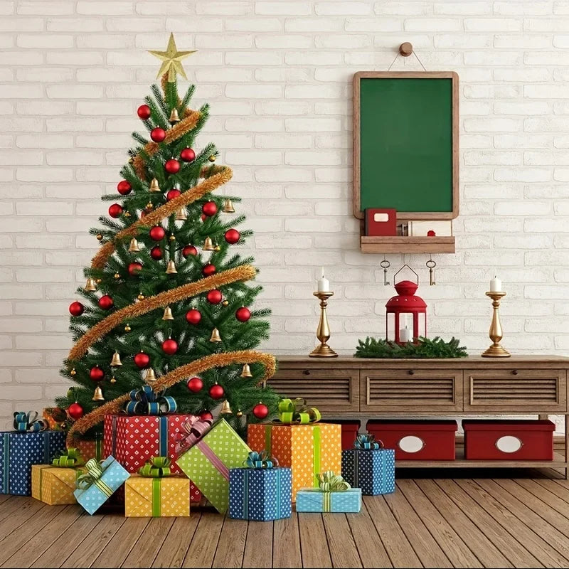 3D Glitter Star Christmas Tree Topper