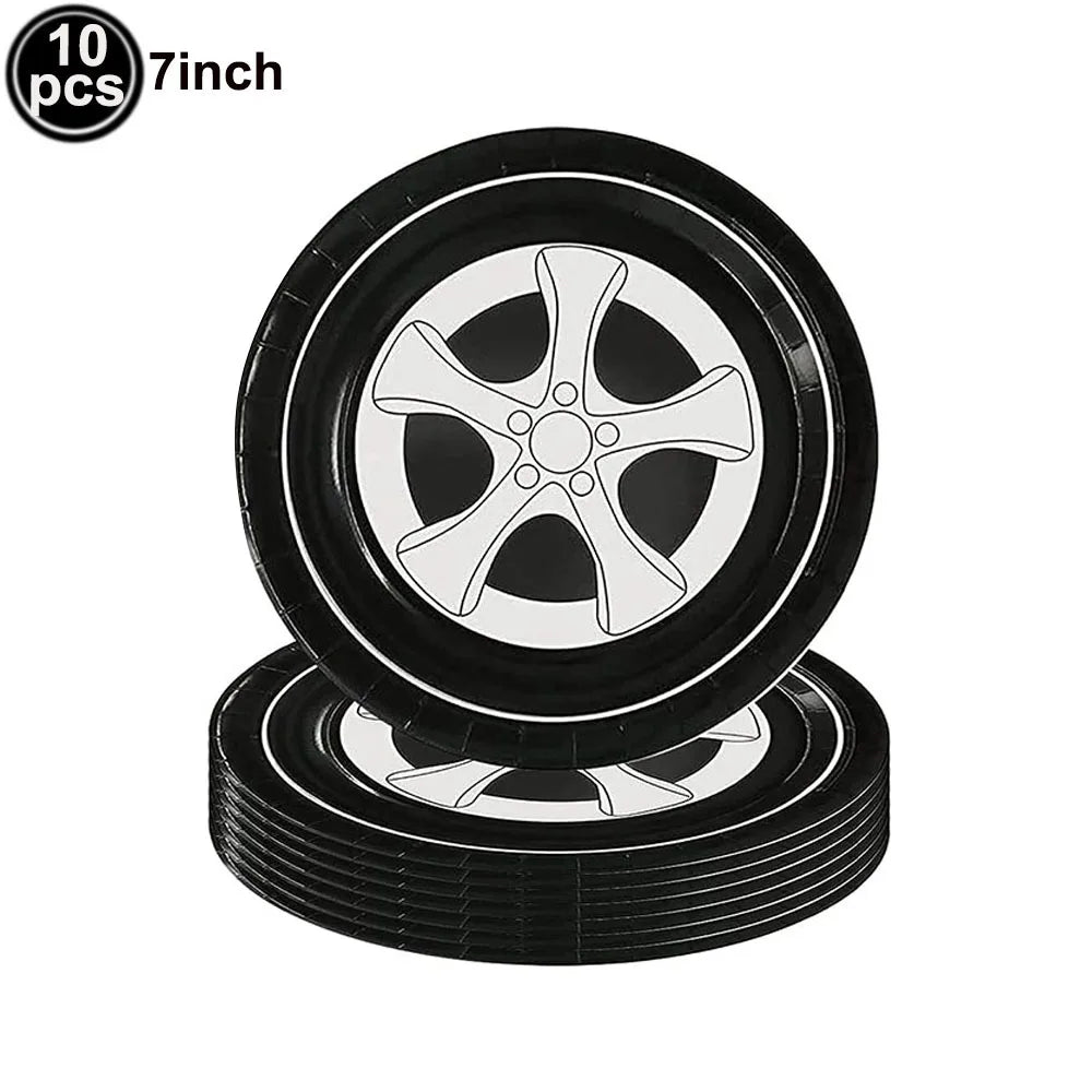 12pcs Racing Car Cupcake Toppers Racing Car Theme Cake Decoration Baby Shower Kids Boys Girls Racing Car Birthday Party Supplies